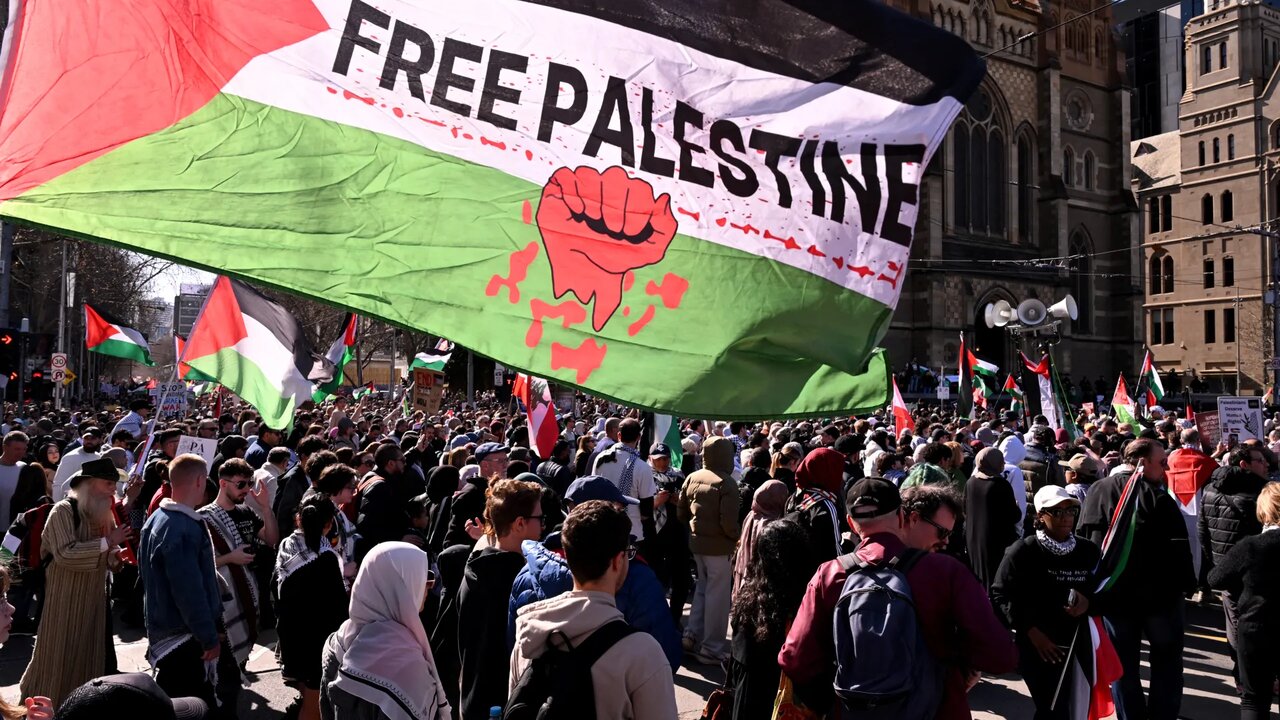 Hundreds of thousands rally across Australia to demand end to Gaza genocide