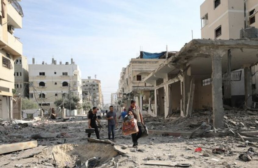 داخلية غزة تحذر من مخططات تهجير السكان وتدعو المواطنين للتشبث بالمكان