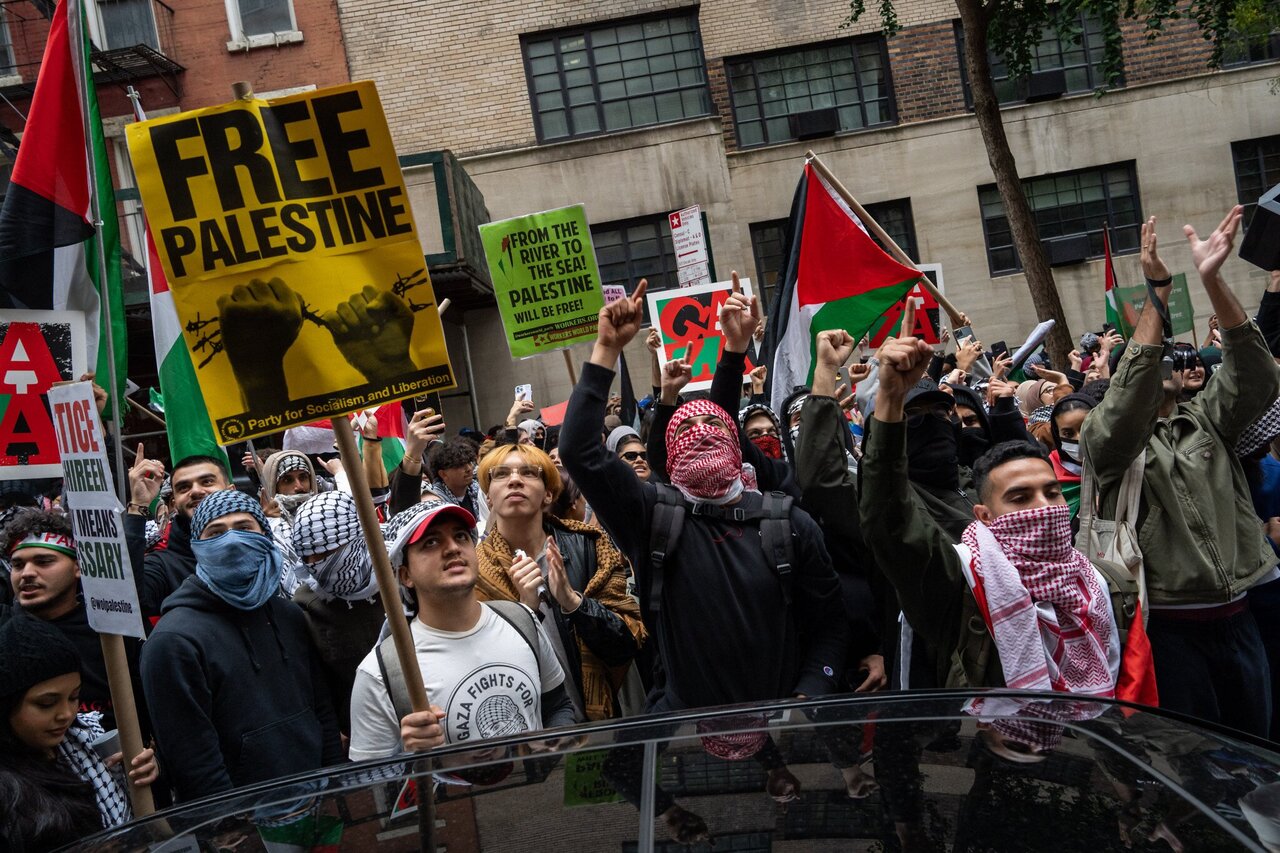 Video | Demonstrasi Buat Rakyat Palestin Di New York