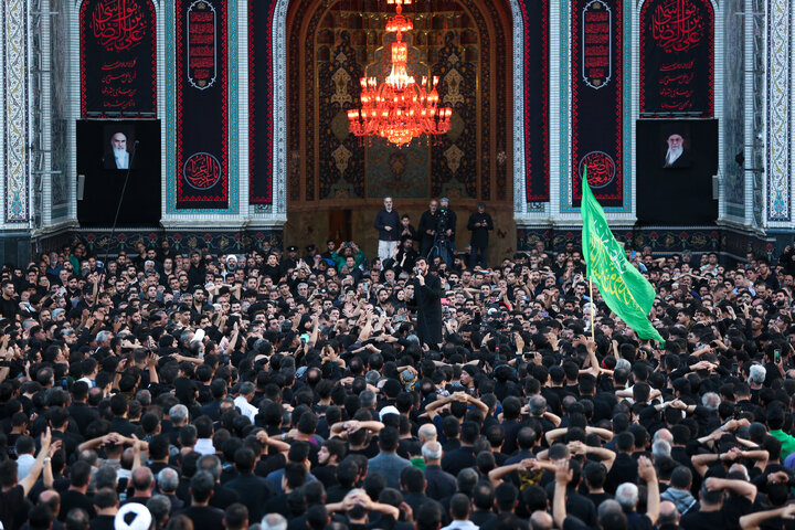 تقرير مصور/ مراسم "التراتيل"بذكرى شهادة الإمام الرضا(ع) في الحرم الرضوي الشریف
