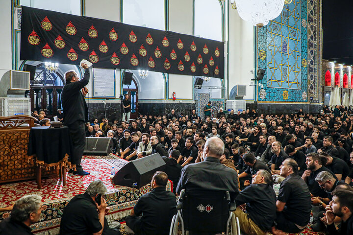 تقرير مصور/ مراسم العزاء التقليدية للقومیات المختلفة من مختلف المحافظات في حسينية الحرم