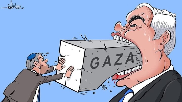 کاریکاتور | تصویب طرح اشغال غزه