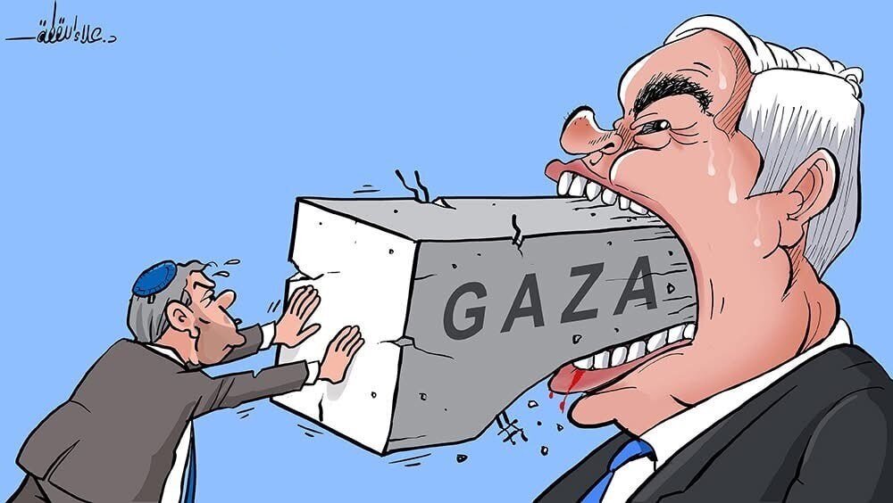 کاریکاتور | تصویب طرح اشغال غزه