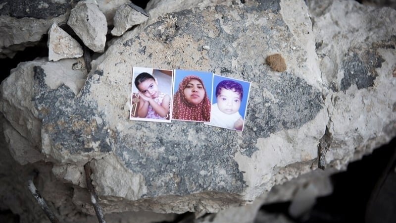 What percentage of Gaza's martyrs are military personnel?