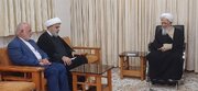 Senior cleric briefs Grand Ayatollah Javadi Amoli on Islamic Unity Initiatives
