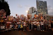 Protestas masivas en Tel Aviv contra las políticas de Netanyahu; exigen cese al fuego inmediato en Gaza y liberación de rehenes