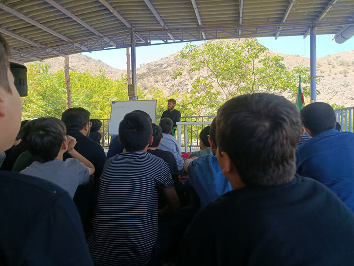 قمصر میزبان اردوی علمی–رزمی نسل فاتح ۲ با حضور ۱۱۰ نوجوان