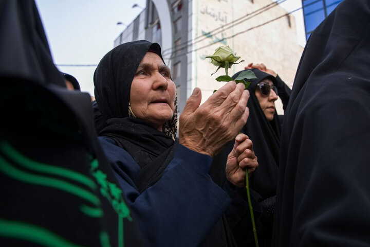 تقرير مصور/ مراسم عزاء سيدات حي نوغان بمناسبة ذكرى استشهاد ثامن الأئمة (ع)