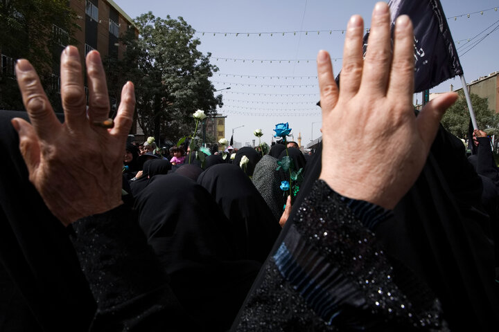 تقرير مصور/ مراسم عزاء سيدات حي نوغان بمناسبة ذكرى استشهاد ثامن الأئمة (ع)