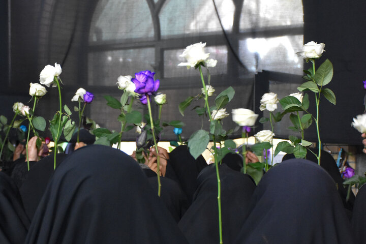 تقرير مصور/ مراسم عزاء سيدات حي نوغان بمناسبة ذكرى استشهاد ثامن الأئمة (ع)