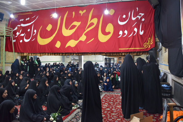تقرير مصور/ مراسم عزاء سيدات حي نوغان بمناسبة ذكرى استشهاد ثامن الأئمة (ع)