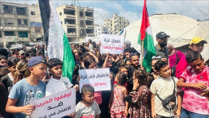 Gaza children plead for the world to end Israel’s genocide