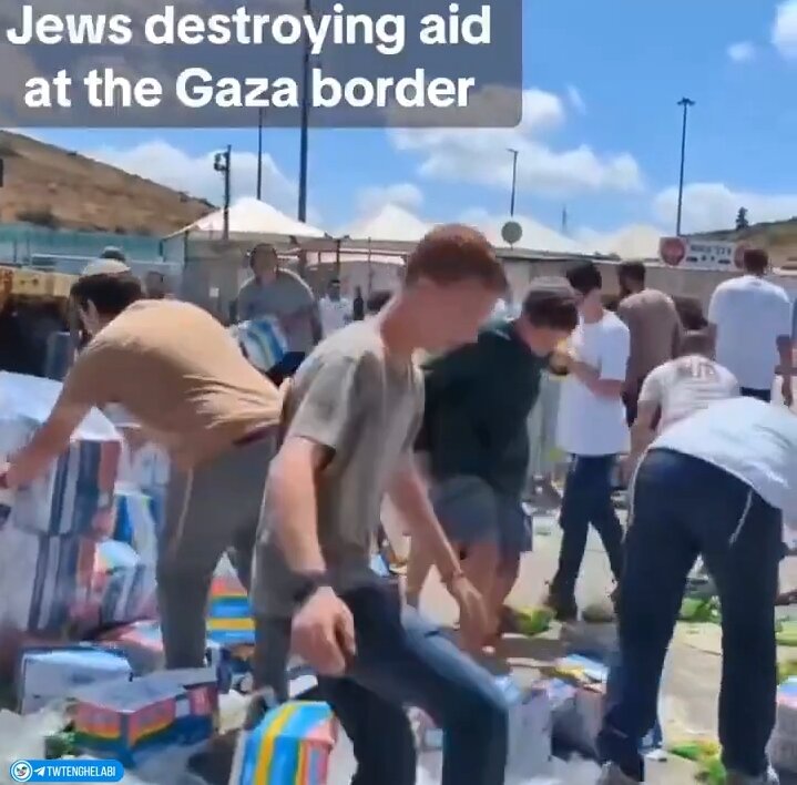 Bidiyon Yadda Isra'ilawa Ke Lalata Tallafin Majalisar Dinkin Duniya Ga Mutanen Gaza!