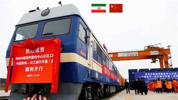 ایران آنے والی چینی ریل گاڑیوں کی تعداد میں 10 گنا اضافہ ہوگا