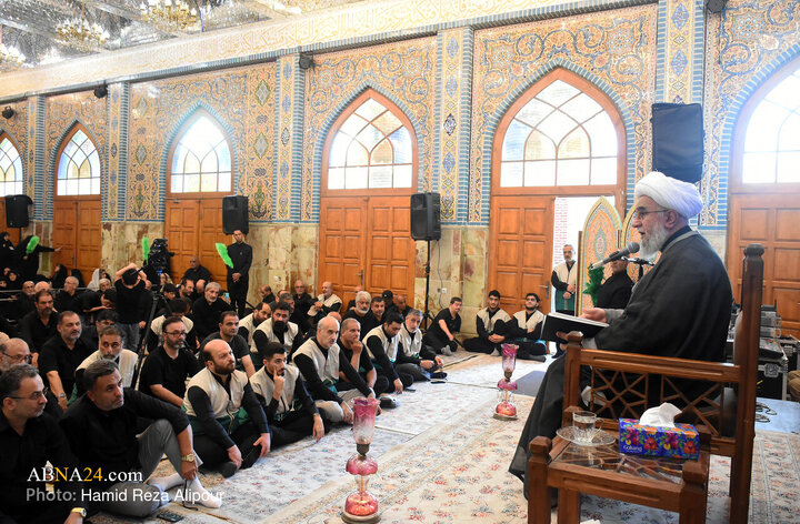 تقرير مصور/ أیة الله رمضاني يلقي كلمة بمناسبة شهادة الإمام الرضا (ع) في محافظة جيلان الإيرانية