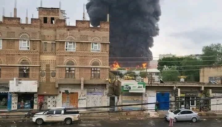 فوری/ حملات گسترده رژیم صهیونیستی به صنعاء + تصاویر