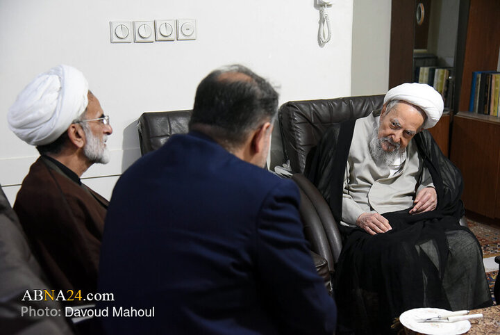دیدار مسئولان خبرگزاری اهل‌بیت(ع) با علمای حوزه علمیه خراسان