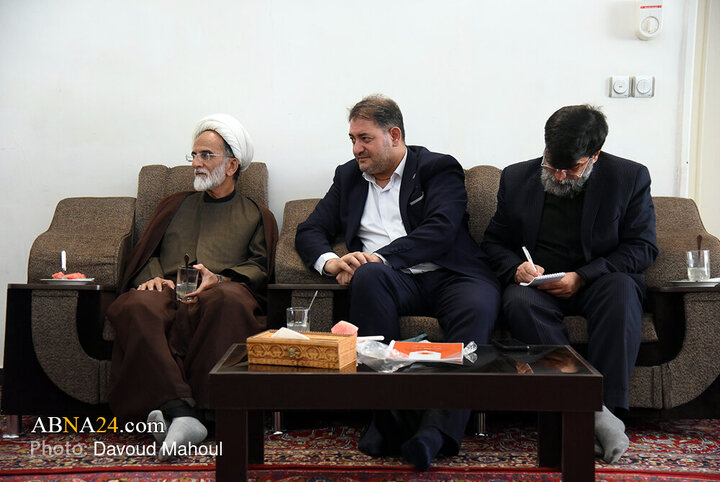 دیدار مسئولان خبرگزاری اهل‌بیت(ع) با علمای حوزه علمیه خراسان