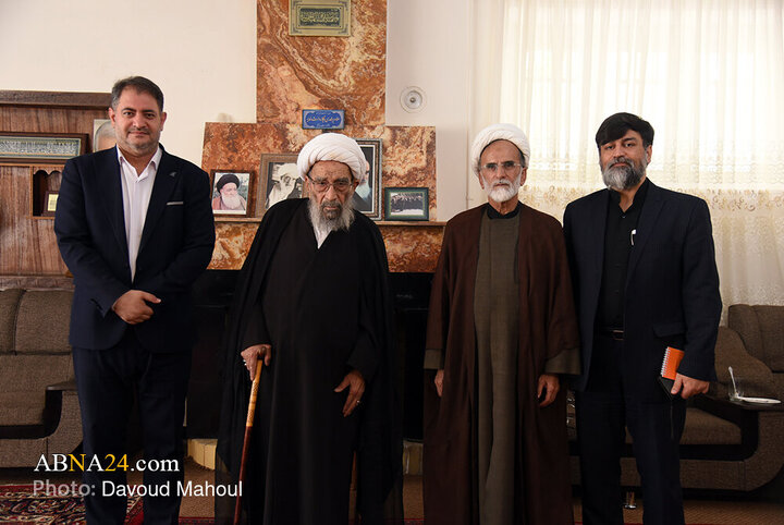 دیدار مسئولان خبرگزاری اهل‌بیت(ع) با علمای حوزه علمیه خراسان