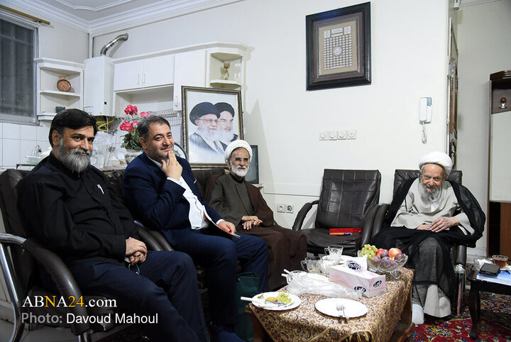 دیدار مسئولان خبرگزاری اهل‌بیت(ع) با علمای حوزه علمیه خراسان