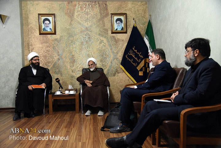 دیدار مسئولان خبرگزاری اهل‌بیت(ع) با علمای حوزه علمیه خراسان