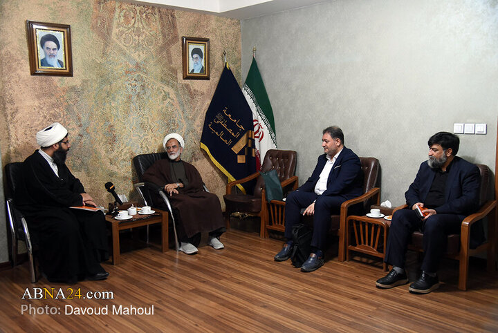 دیدار مسئولان خبرگزاری اهل‌بیت(ع) با علمای حوزه علمیه خراسان