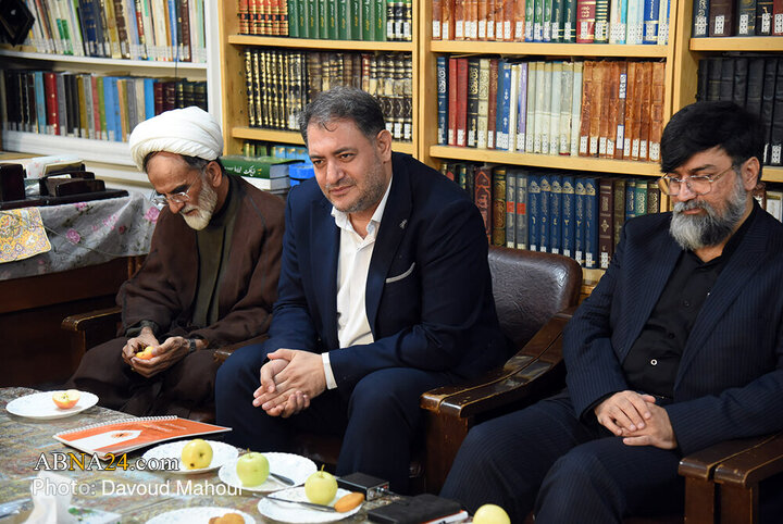 دیدار مسئولان خبرگزاری اهل‌بیت(ع) با علمای حوزه علمیه خراسان