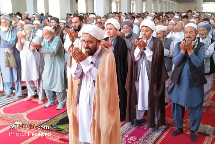 اقامه نماز جمعه در غرب کابل به امامت استاد نورعلی فهیمی