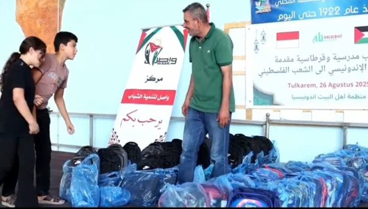 سازمان اهل‌بیت(ع) اندونزی کمک‌های مردمی را به فلسطین رساند + تصاویر