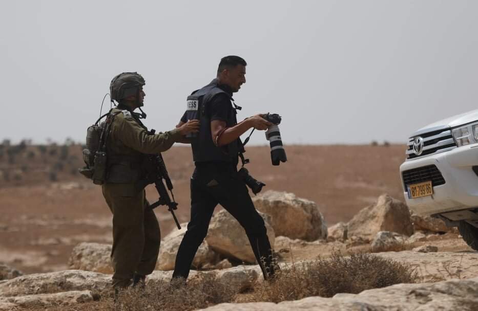 IOF arrests 55 Palestinian journalists amid Gaza war