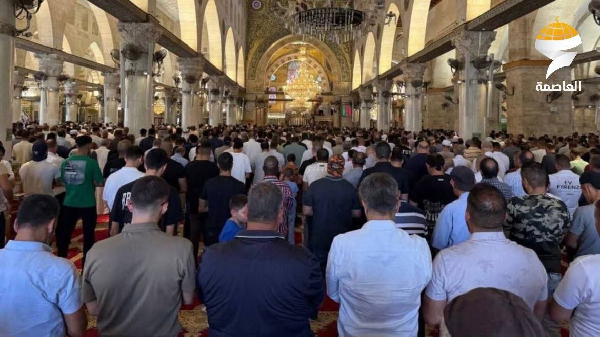 Al-Aqsa Mosque sees 50,000 worshippers despite Israeli restrictions