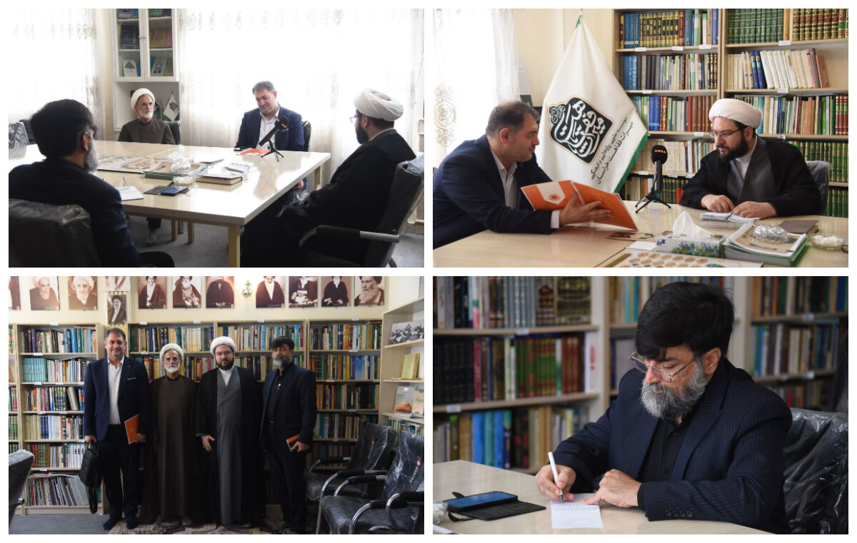 نشست مدیران خبرگزاری ابنا و مؤسسه میراث فقاهت خراسان و تأکید بر اطلاع‌رسانی از آثار عالمان مکتب اهل‌بیت(ع)