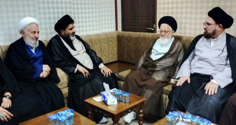 Secretary of Foreign Affairs of MWM Meets representative of Supreme Leader Ayatollah Ali Khamenei in Iraq