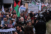 Xəbər Foto | Argentinanın paytaxtında Fələstin tərəfdarlarının kütləvi anti-sionist nümayişi