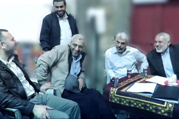 تقرير مصور/ مشاهد جديدة تنشرها حماس للمرة الأولى لقادتها الشهداء بينهم محمد الضيف