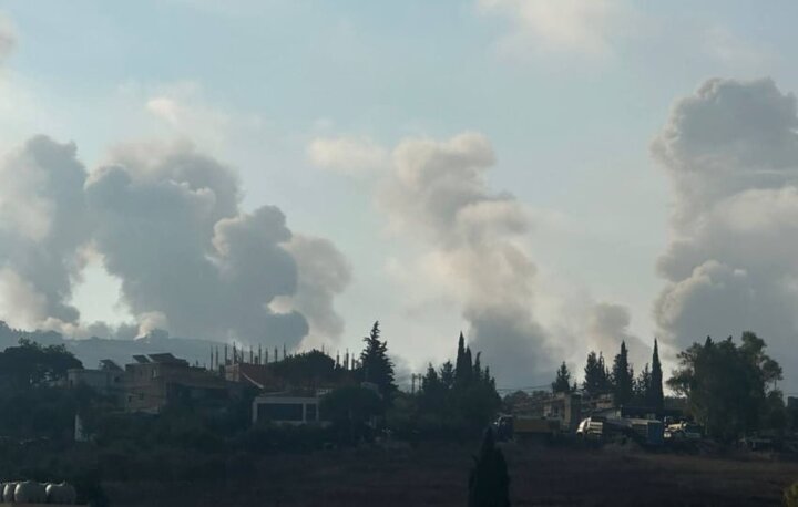 تشدید حملات رژیم صهیونیستی به نبطیه و اطراف آن + ویدیو