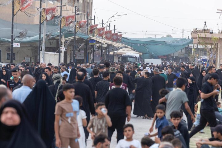 تقرير مصور/ أجواء مدينة سامراء في يوم إحياء ذكرى شهادة الإمام الحسن العسكري (ع)