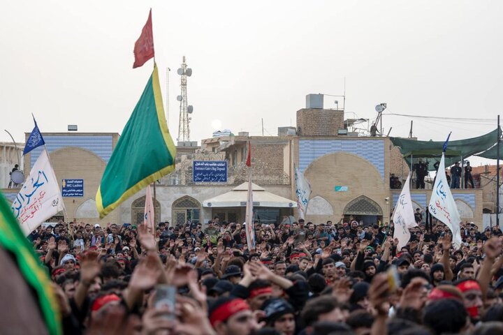 تقرير مصور/ أجواء مدينة سامراء في يوم إحياء ذكرى شهادة الإمام الحسن العسكري (ع)