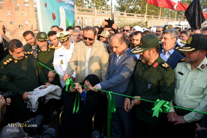 نمایشگاه «روایت پرچمداران» در رشت گشایش یافت