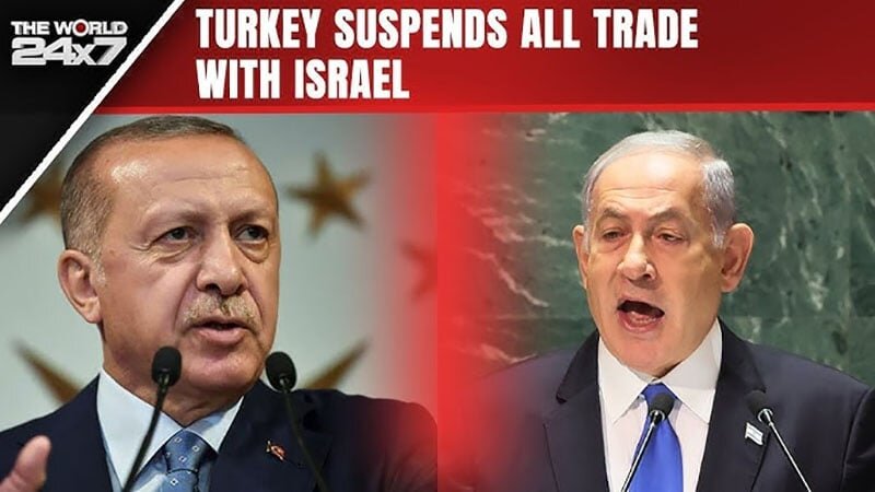 Sasa Uturuki yakata mahusiano yote ya kibiashara na Israel, yafunga anga, bandari kwa sababu ya Ghaza