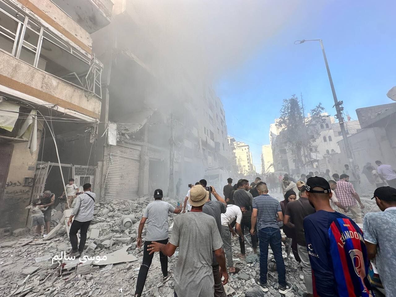 Israeli forces massacre displaced civilians in Gaza’s Al-Rimal neighborhood