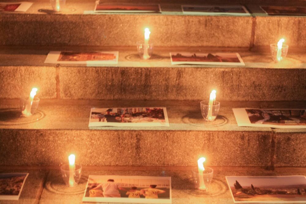 Candlelight vigil in Santiago honors victims of Gaza conflict