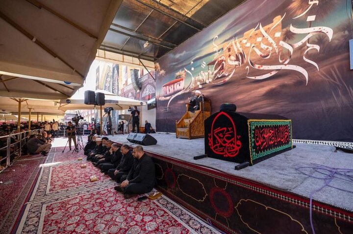 قراءة مقتل الإمام الحسن العسكري (عليه السلام) في مدينة سامراء