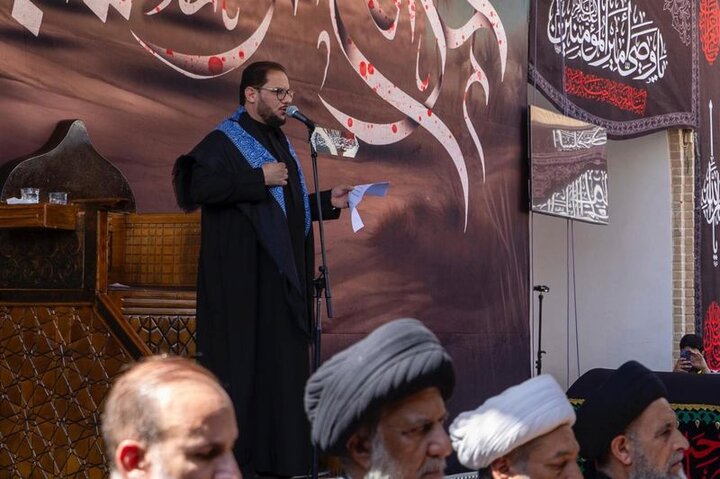 قراءة مقتل الإمام الحسن العسكري (عليه السلام) في مدينة سامراء