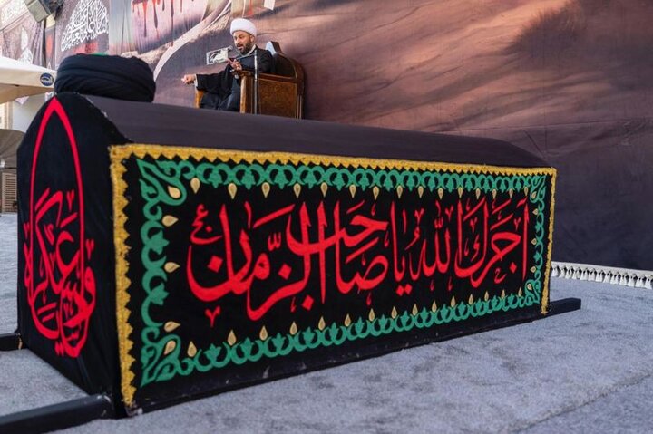 قراءة مقتل الإمام الحسن العسكري (عليه السلام) في مدينة سامراء