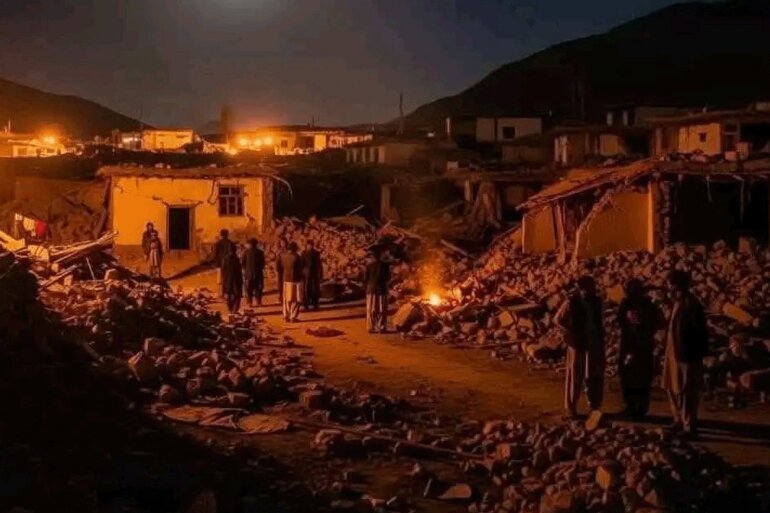وقوع زلزله مرگبار ۶ ریشتری در جنوب شرق افغانستان