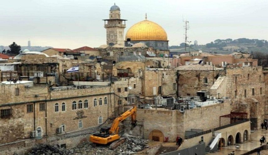 اسرائیل مسجد الاقصیٰ میں اسلامی آثار مٹا رہا ہے، حرمِ قدس شریف