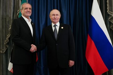 Пезешкиан вә Путин ики өлкә арасында узунмүддәтли әһатәли разылашманын һәјата кечирилмәсинә тәкидләри
