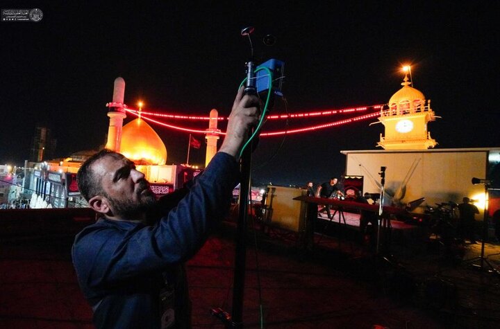 تقرير مصور/ نقل وقائع مراسم زيارة الإمام العسكري(ع) في ذكرى شهادته الأليمة برعاية قسم الإعلام للعتبة العلوية