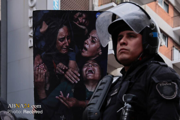 Informe fotográfico | Gran manifestación de simpatizantes de Palestina en la capital de Argentina